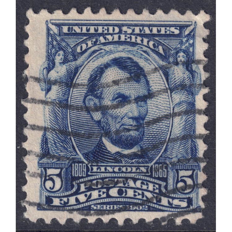 USA 1903 Abraham Lincoln (5c light blue) us