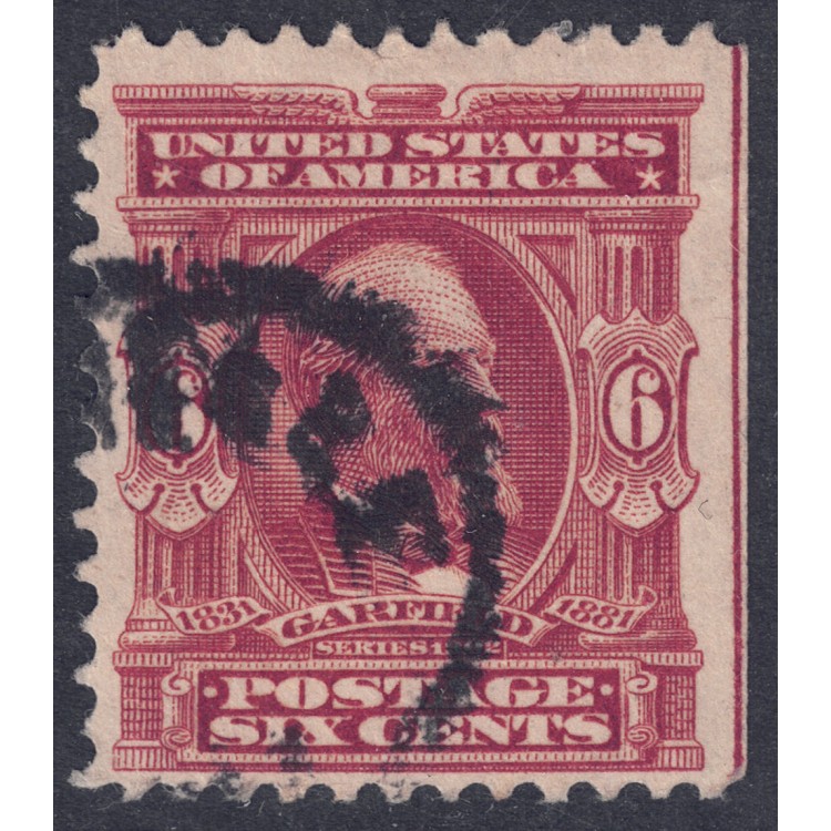 USA 1903 James Abram Garfield (6c carmine brown) us