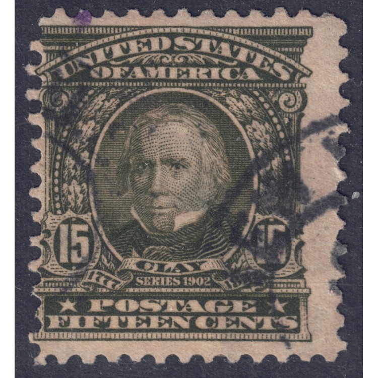 USA 1903 Henry Clay (15c olive green) us