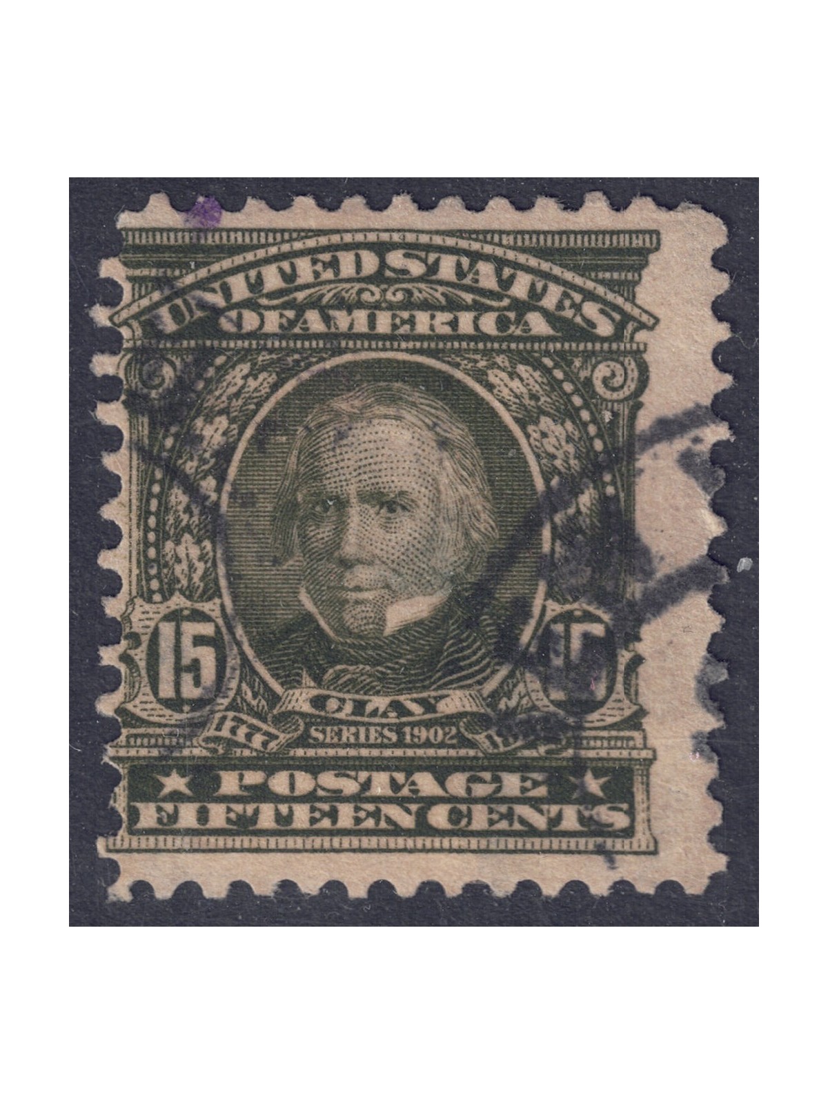 USA 1903 Henry Clay (15c olive green) us