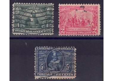 USA 1907 Jamestown Exhibition 3v us