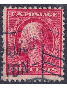 USA 1908 George Washington (2c carmine) us