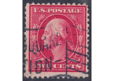 USA 1908 George Washington (2c carminio) us
