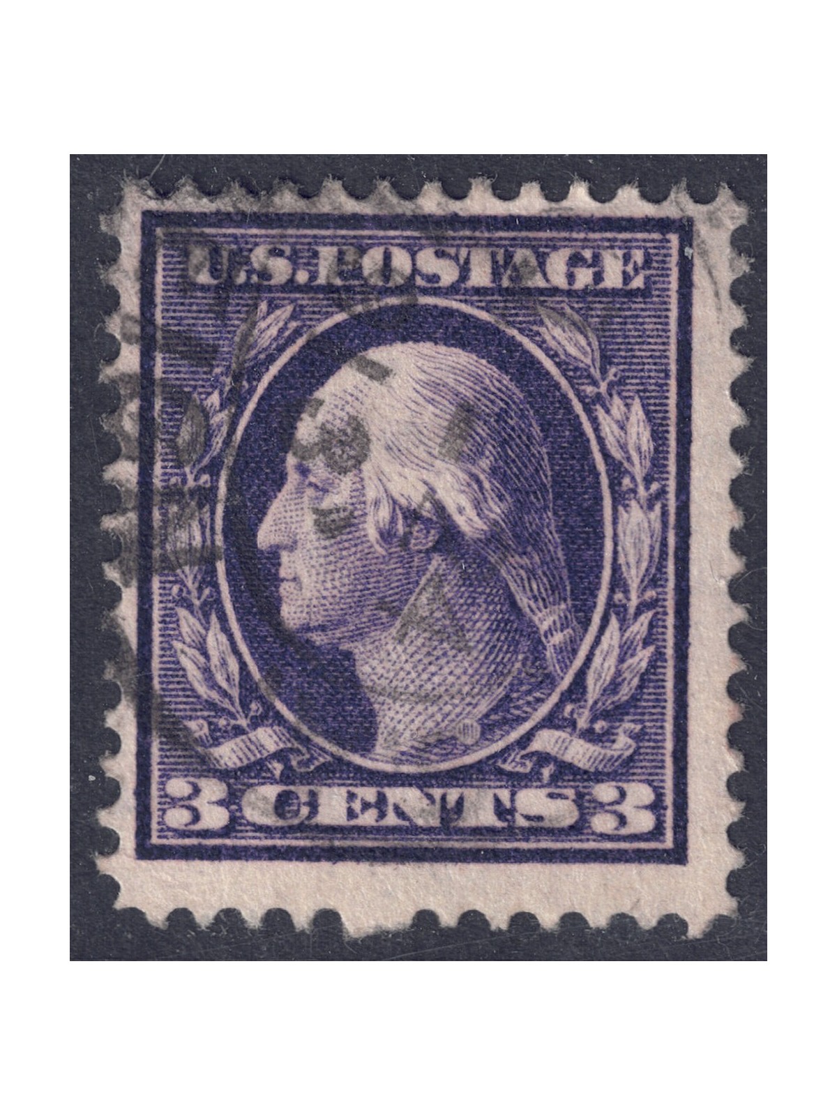 USA 1908 George Washington (3c violetto) us