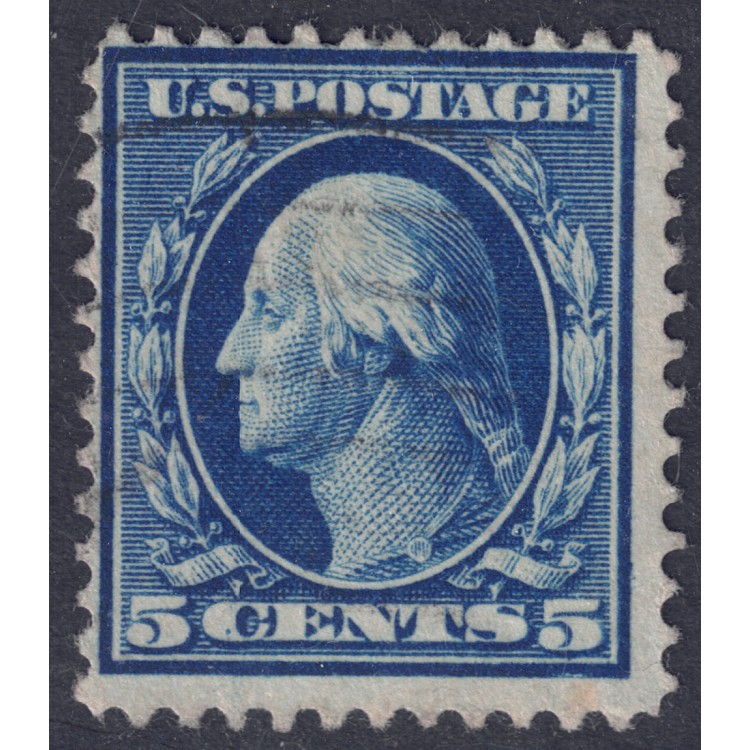 USA 1908 George Washington (5c light blue) us