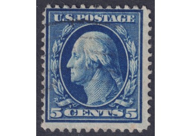 USA 1908 George Washington (5c azzurro) us