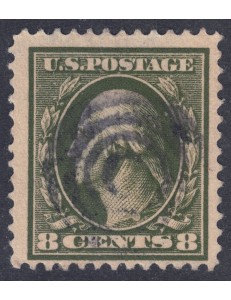 USA 1908 George Washington (8c olive green) us
