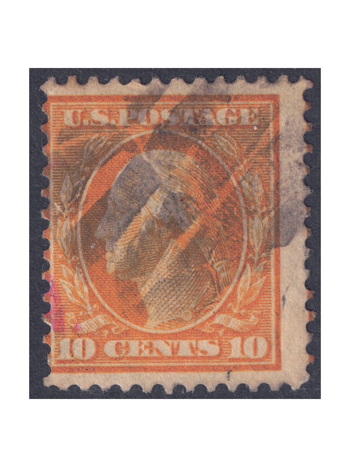 USA 1908 George Washington (10c yellow) us