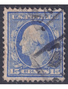 USA 1908 George Washington (15c celeste) us