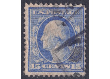 USA 1908 George Washington (15c light blue) us