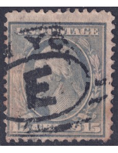 USA 1908 George Washington (15c light blue) us