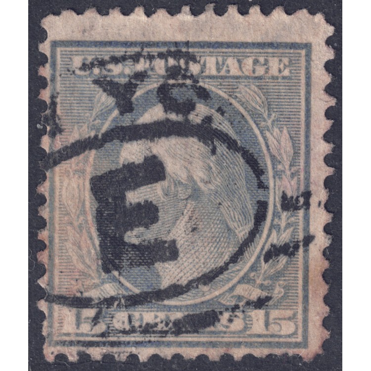 USA 1908 George Washington (15c light blue) us