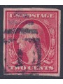 USA 1908 George Washington (2c carmine imperforate) us