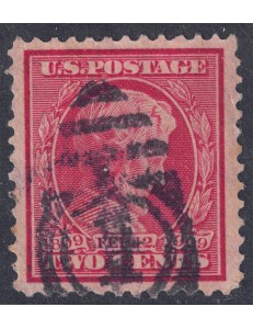 USA 1909 Abraham Lincoln (2c carminio) us