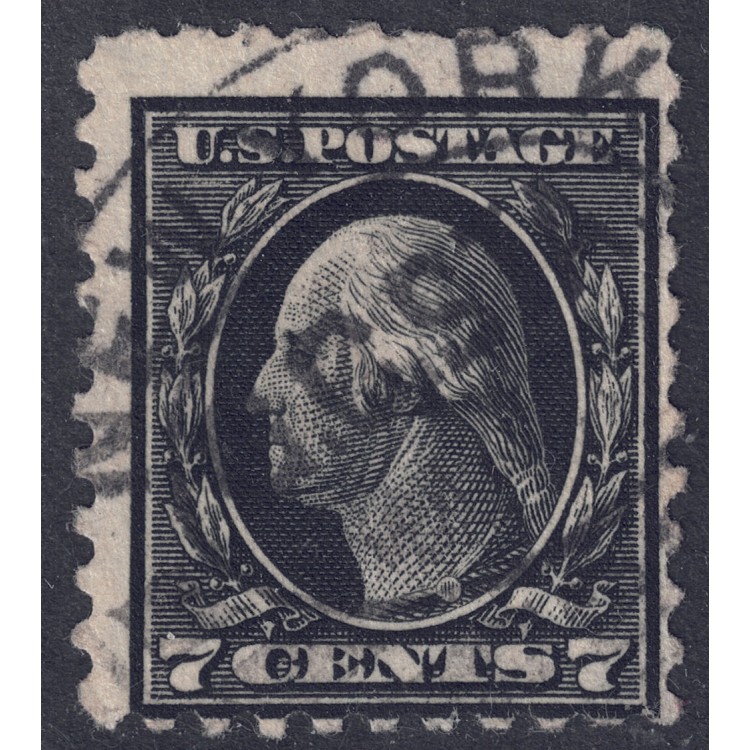 USA 1912 George Washington (7c nero) us