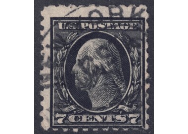 USA 1912 George Washington (7c black) us
