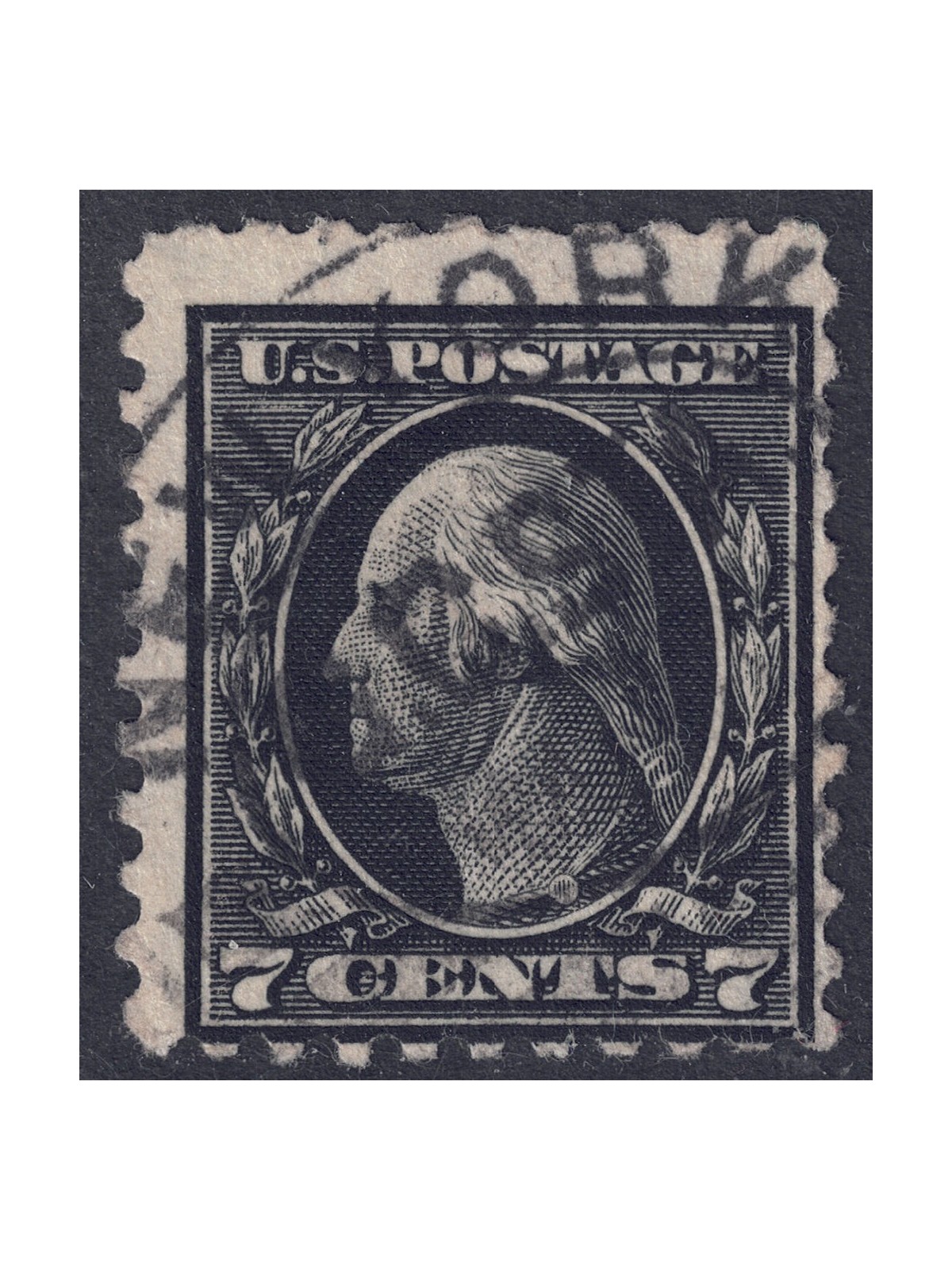 USA 1912 George Washington (7c nero) us