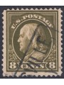 USA 1912 Benjamin Franklin (8c verde oliva) us