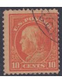 USA 1912 Benjamin Franklin (10c giallo arancio) us