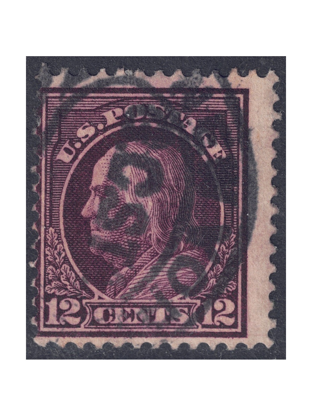 USA 1912 Benjamin Franklin (12c lilac brown) us