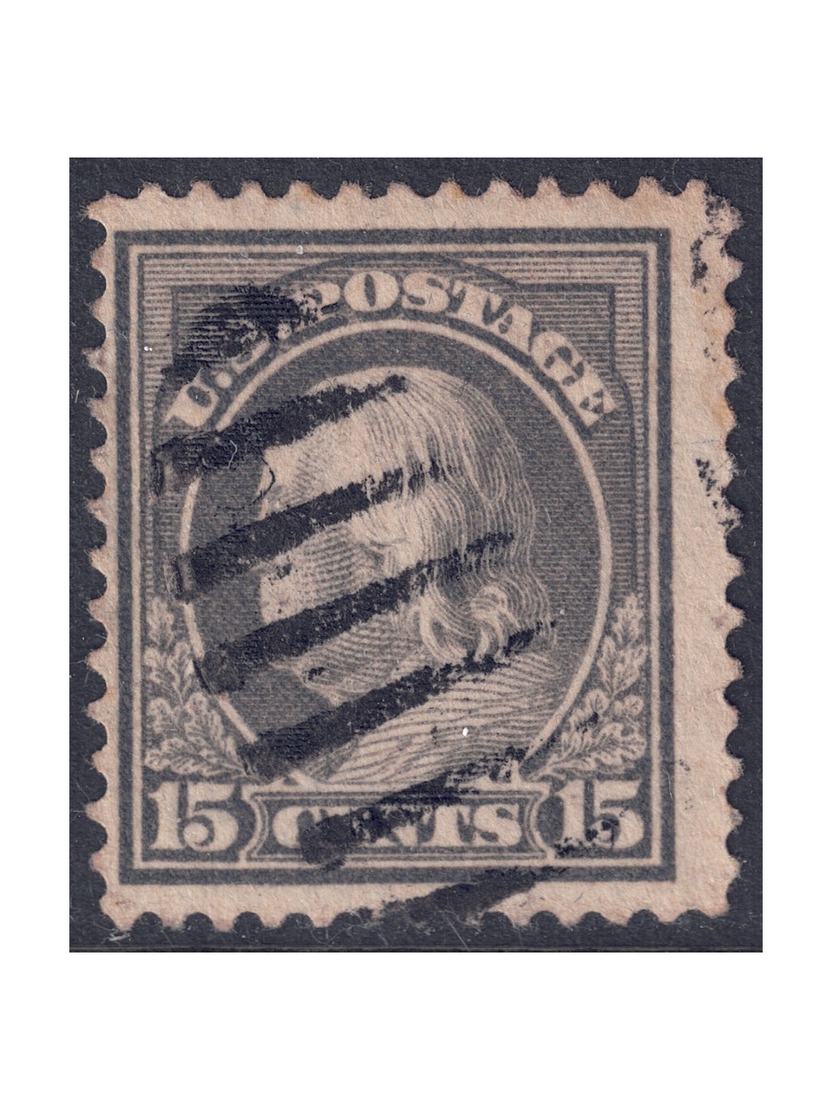 USA 1912 Benjamin Franklin (15c grigio) us