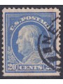 USA 1912 Benjamin Franklin (20c blue) us