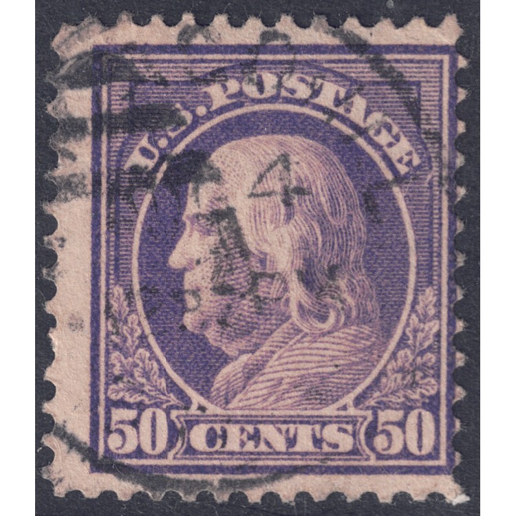 USA 1912 Benjamin Franklin (50c violet) us