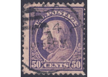 USA 1912 Benjamin Franklin (50c violet) us