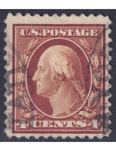 USA 1917 George Washington (4c bruno arancio) us