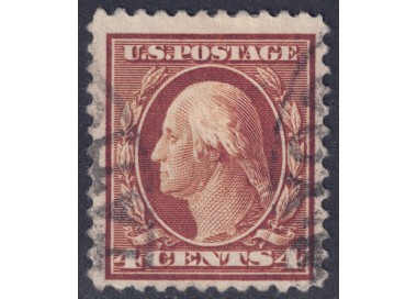 USA 1917 George Washington (4c orange brown) us