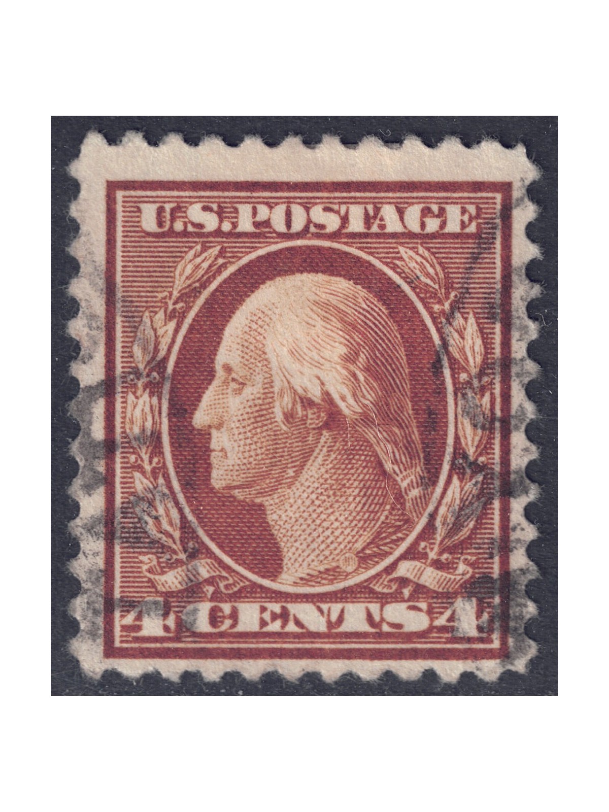 USA 1917 George Washington (4c orange brown) us