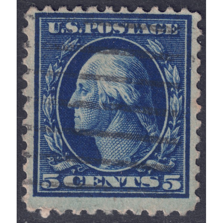 USA 1917 George Washington (5c azzurro) us