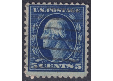 USA 1917 George Washington (5c azzurro) us