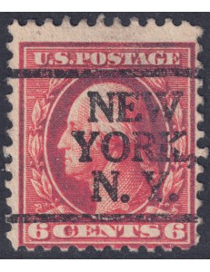 USA 1917 George Washington (6c orange red) us