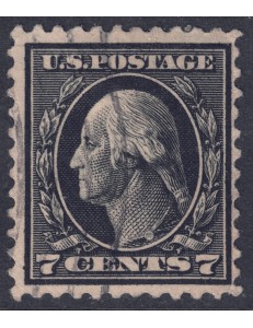 USA 1917 George Washington (7c nero) us