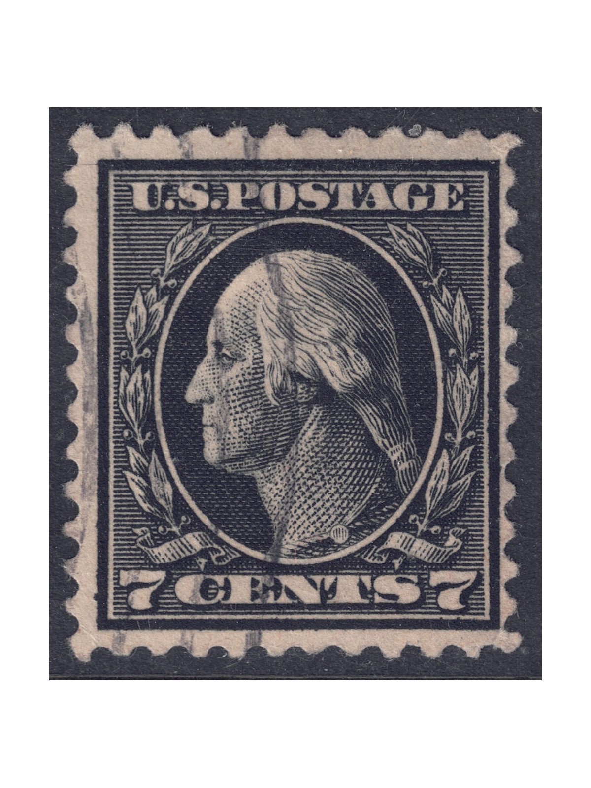 USA 1917 George Washington (7c nero) us