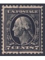 USA 1917 George Washington (7c nero) us