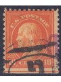 USA 1917 Benjamin Franklin (10c giallo arancio) us