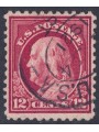 USA 1917 Benjamin Franklin (12c bruno lilla) us