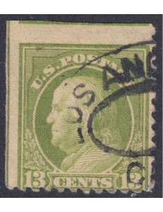 USA 1917 Benjamin Franklin (13c verde mela) us