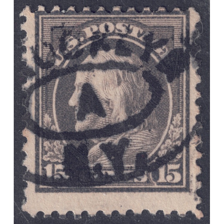 USA 1917 Benjamin Franklin (15c grigio) us