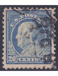 USA 1917 Benjamin Franklin (20c blue) us