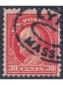 USA 1917 Benjamin Franklin (30c Orange Red) us