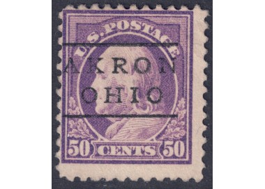USA 1917 Benjamin Franklin (50c violet) us