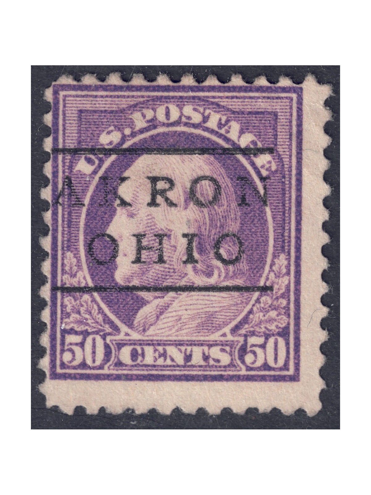 USA 1917 Benjamin Franklin (50c violet) us