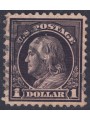 USA 1917 Benjamin Franklin ($1 black violet) us