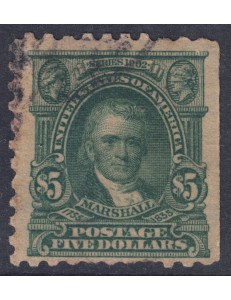 USA 1917 John Marshall (5$ verde) us