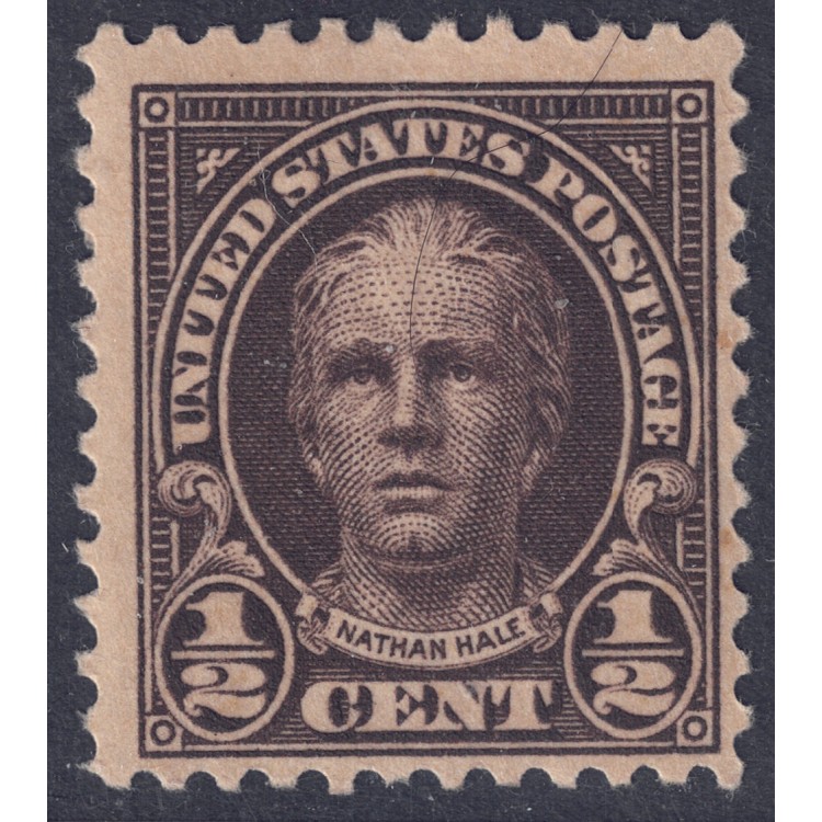 USA 1922 Nathan Hale (½ bruno oliva) MH*