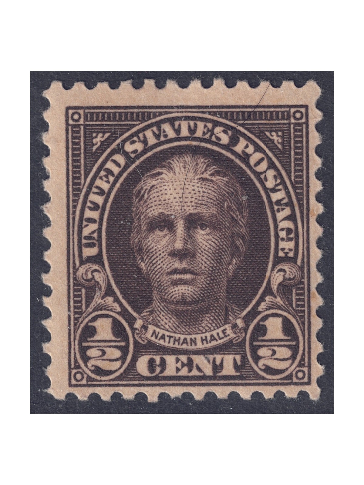 USA 1922 Nathan Hale (½ bruno oliva) MH*