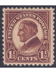 USA 1922 Warren Gamaliel Harding (1½ yellow brown) MH*